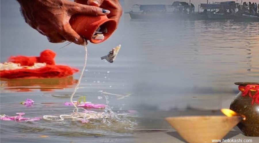 Same Day Asthi Visarjan or Ashes Immersion in Varanasi 